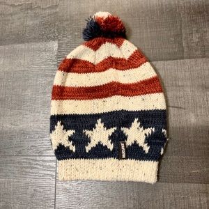 American Flag Beanie